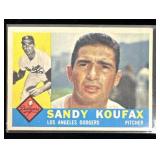 1960 TOPPS #343 Sandy Koufax Los Angeles Dodgers