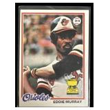 1978 TOPPS #36 Eddie Murray Baltimore Orioles