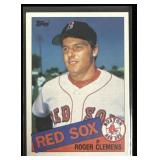 1985 TOPPS #181 Roger Clemens Red Sox Rookie