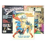 (3) DC Large Collectors Edition Superman Comics