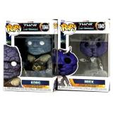 (2) FUNKO POP Marvel Thor Love & Thunder