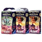 (3) Disney LORCANA The First Chapter Starter Deck