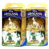 (2) Disney LORCANA Into The Inklands Starter Deck