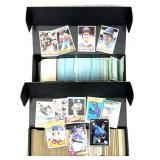 (2) Boxes of Various Baseball Collector Cards