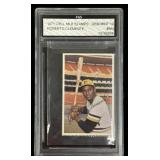 Graded Roberto Clemente 1971 Dell MLB Stamps