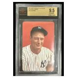 Graded Lou Gehrig 1973 Smithsonian Museum Playing