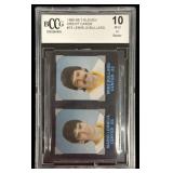 Graded Lemieux & Bullard 1985-86 7-Eleven Credit