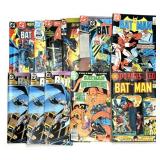 (13) DC Batman Assorted Comic Books