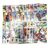 (20) Marvel Web of Spider-Man Comic Books