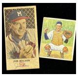 1954 Johnston Cookies #19 Jim Wilson Card &