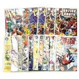 (17) DC Justice League Assorted Comic Books