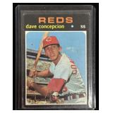 1971 TOPPS #14 Dave Concepcion Cincinnati Reds