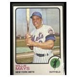 1973 TOPPs #305 Willie Mays New York Mets