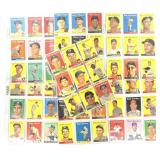 (63) 1958 TOPPS Assorted MLB Baseball Cards