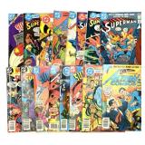 (16) DC Superman Assorted Comic Books