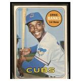 1969 TOPPS #20 Ernie Banks Chicago Cubs Baseball