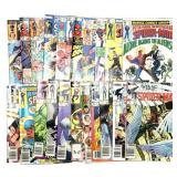 (22) Marvel Spider-Man Assorted Comic Books