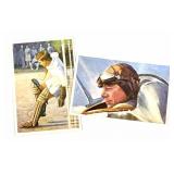 (2) 1933 Sanella Margarine Cards