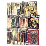 (51) A Marvel Magazine Conan SAGA  Comic Books