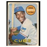 1969 TOPPS #20 Ernie Banks Chicago Cubs Baseball