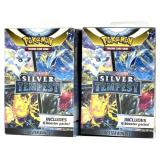 (2) Pokï¿½mon Sword & Shield Silver Tempest Booster