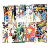 (16) DC Superman Assorted Comic Books