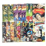 (18) DC Superman Assorted Comic Books