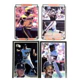 (4) 1985 Donruss Autographed Oversize Baseball