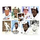 (9) Autographed MLB Assorted Items