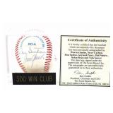 300 Win Club Signed American Leaque Baseball