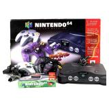 Nintendo 64 w/Atomic Purple Color Controller