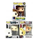 (3) FUNKO POP Figurines Including Disney The Mighy