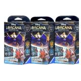 (3) Disney LORCANA Rise of The Floodborn Starter