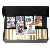 Box of Various Baseball Collector Cards