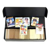 Box of Various Baseball Collector Cards