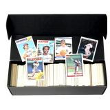 Box of Various Baseball Collector Cards