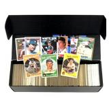 Box of Various Baseball Collector Cards