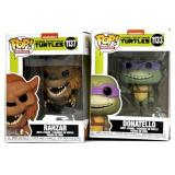 (2) FUNKO POP Teenage Mutant Ninja Turtles