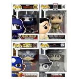 (4) FUNKO POP Marvel Including Death Dealer #853