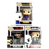 (3) FUNKO POP Figurines Including G.I. Joe Dr.