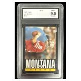 Graded Joe Montana 1985 TOPPS BCG MT+ 9.5