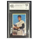 Graded Frank Linzy 1969 MLB Photo Stamps MT 10