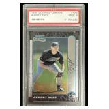 Graded Aubrey Huff 1999 Bowman Chrome #426 MT 9
