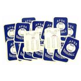 (17) 1958 APBA Collector Baseball Cards