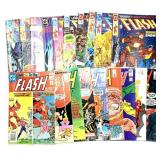 (19) DC The Flash Assorted Comic Books