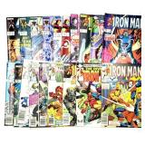 (19) Marvel Iron Man Assorted Comic Books