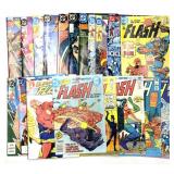 (19) DC The Flash Assorted Comic Books
