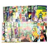 (21) DC Green Lantern Assorted Comic Books