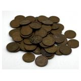 (RB) Lincoln Head 1944 "D" Penny Coins