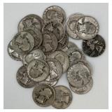 (RB) (28) Silver 1932-1959 Washington Quarter